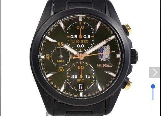 Wired attack on titan watch store