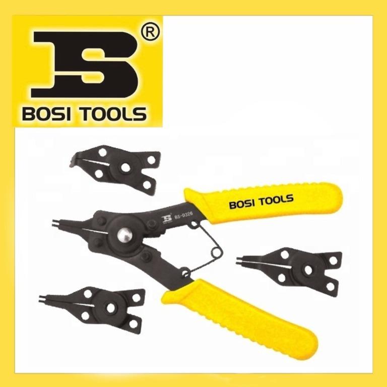 Snap ring plier (Category: Construction Tools & Equipment) located in Manila. Submitted by tina.sales (Listing ID 1087661446, Image 1). Description: Snap ring plier Brand;Bosi Model;7" Price;274 BOSI TOOLS Product For other product inquiries pls contact us. Globe: 0 9 4 5 6 5 3 6 1 6 2 Smart: 0 9 6 8 3 8 0 2 3 2 0 Landline: 8 5 5 7 6 6 1 6.