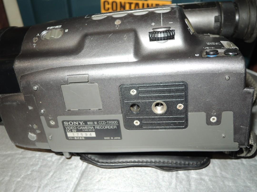 sony ccd tr-900 video camera recorder video hi-8 Japan