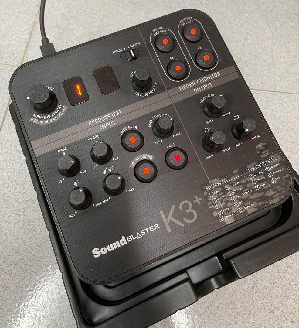 Sound Blaster K3+, Hobbies & Toys, Music & Media, Musical Instruments