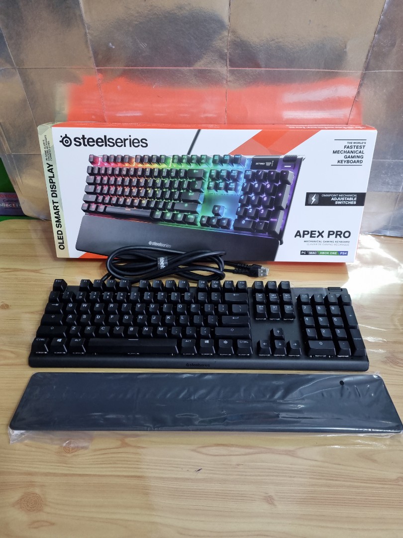 Steelseries Apex Pro Us Gaming Keyboard Computers Tech Parts Accessories Computer Keyboard On Carousell