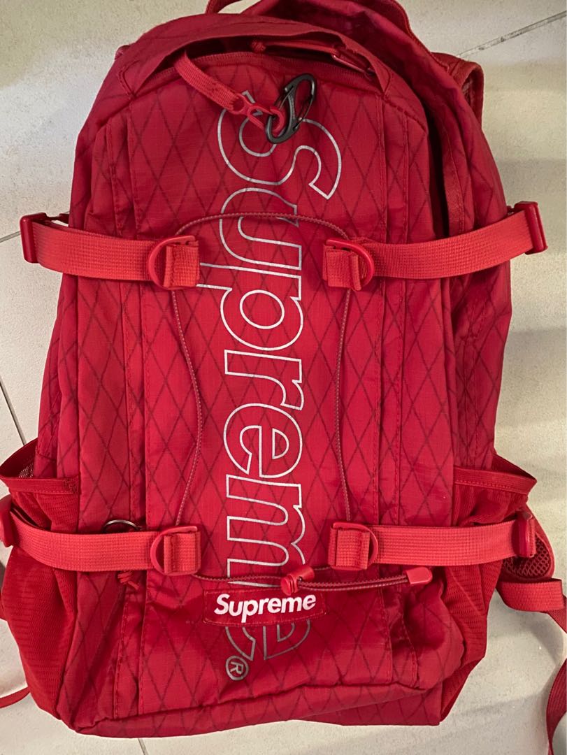 Supreme Backpack (FW18) Red - StockX News