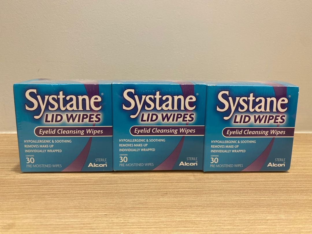 Sustane Eyelid Cleansing Wipes Health Nutrition Face Masks Face Shields On Carousell