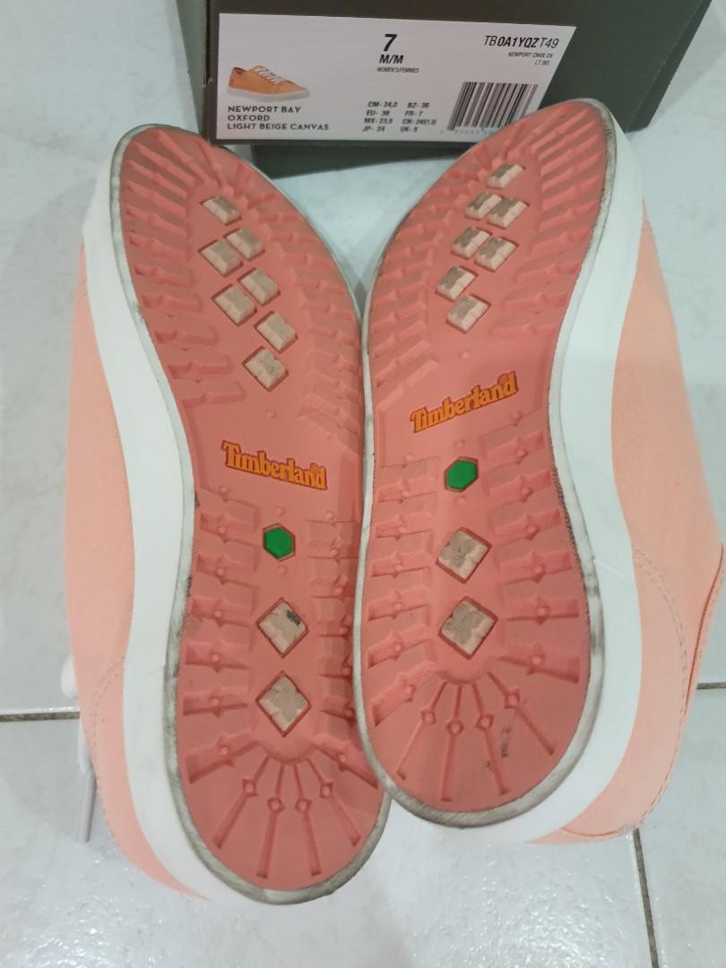 Timberland pink sneakers