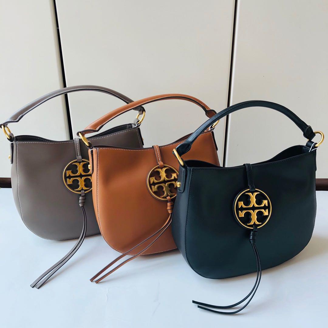 Tory burch miller metal logo online