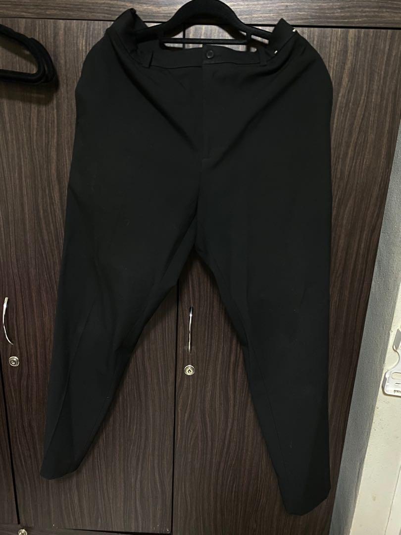 Uniqlo EZY Ankle Pants (Black), Luxury, Apparel on Carousell