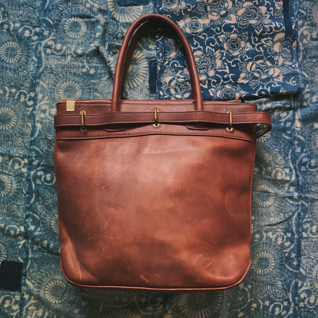 Visvim mail satchel IT, Men's Fashion, Bags, Briefcases on Carousell