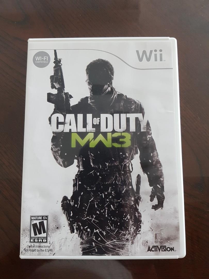 Wii Call Of Duty Mw3 Video Gaming Video Games Xbox On Carousell