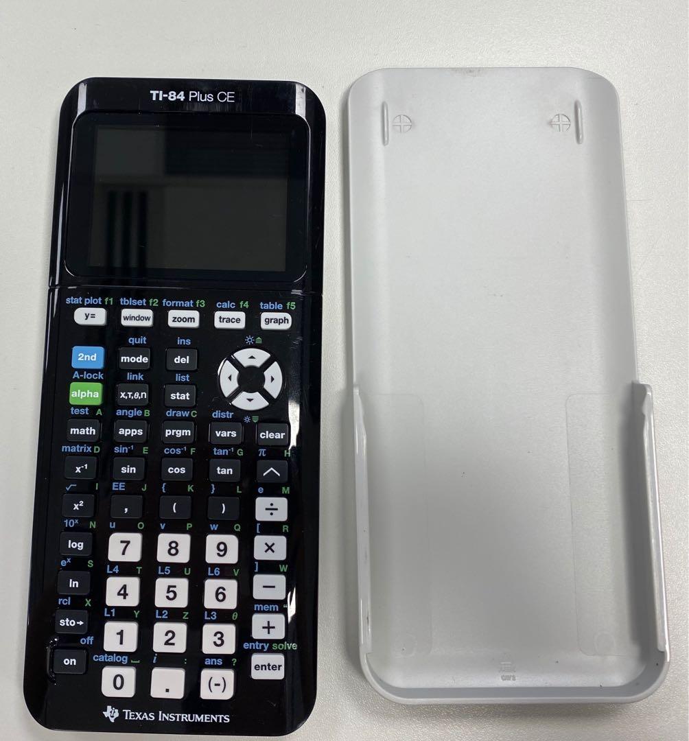 With Warranty Card Latest Texas Instruments Ti 84 Plus Ce Graphic Calculator Electronics Others On Carousell
