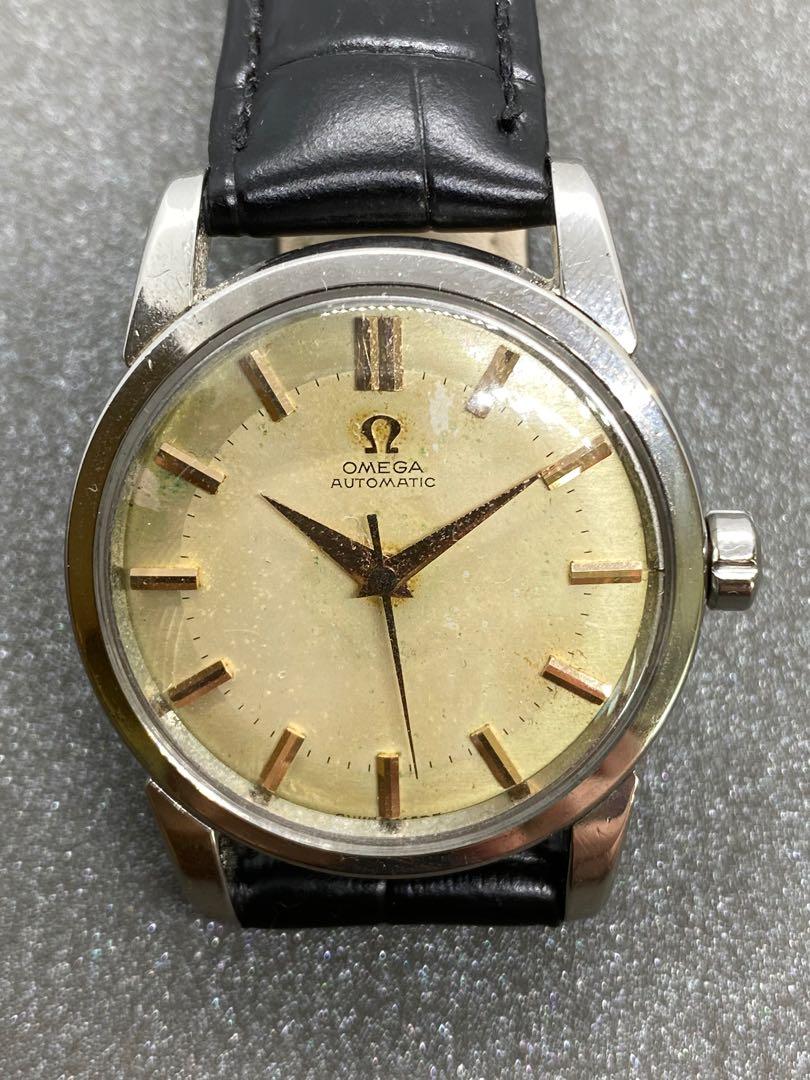 1954年亞米加海霸K金字自動錶1954 Omega Seamaster Gold Automatic