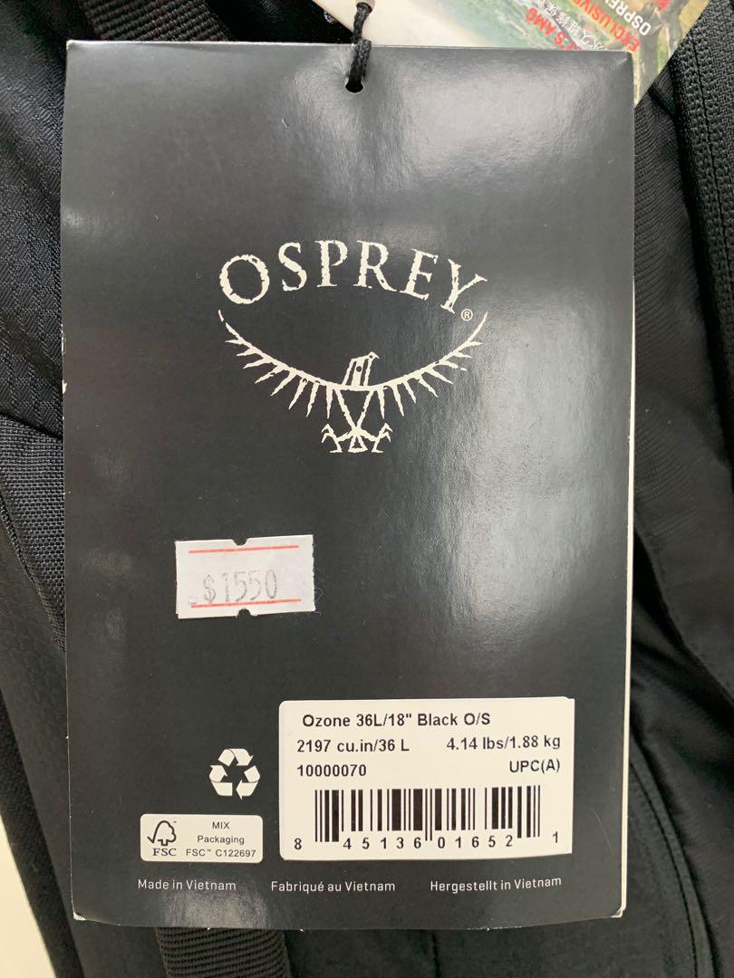 OSPREY OZONE 36L 18