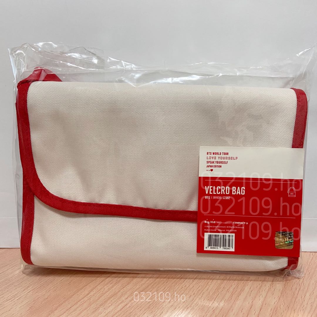 Velcro shop bag bts