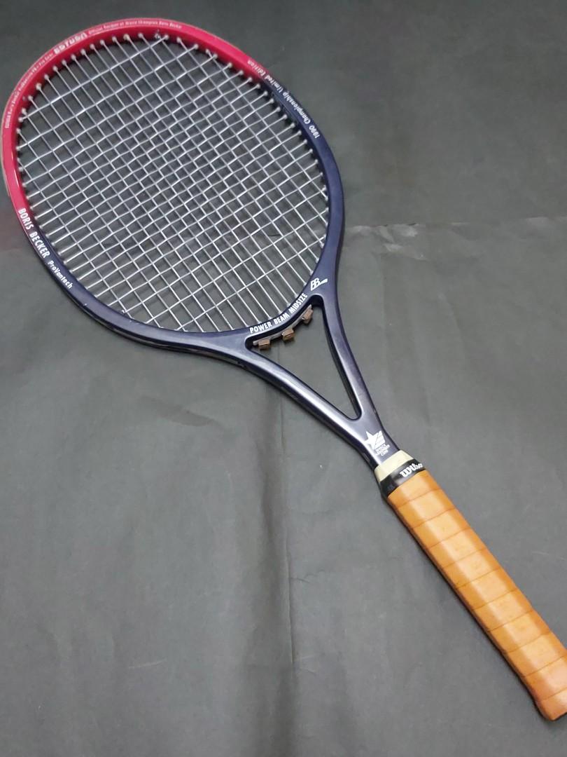 Raquette De Tennis Estusa Boris Becker Pro Vantech BKS 102 - Manche 4 5/8 Avec étui