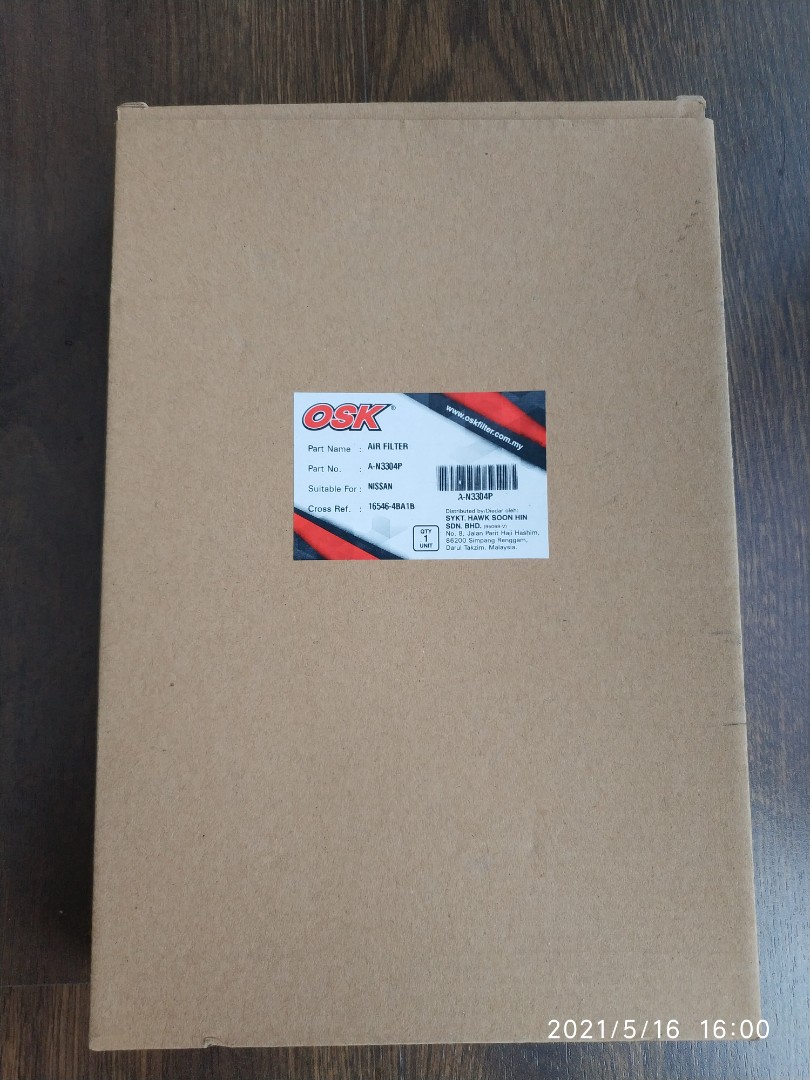 Nissan Qashqai J11 Air Filter Car Accessories Accessories On Carousell