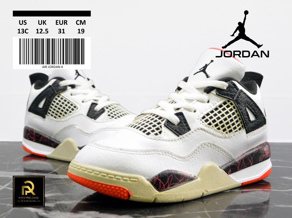Jordan 4 hot lava top