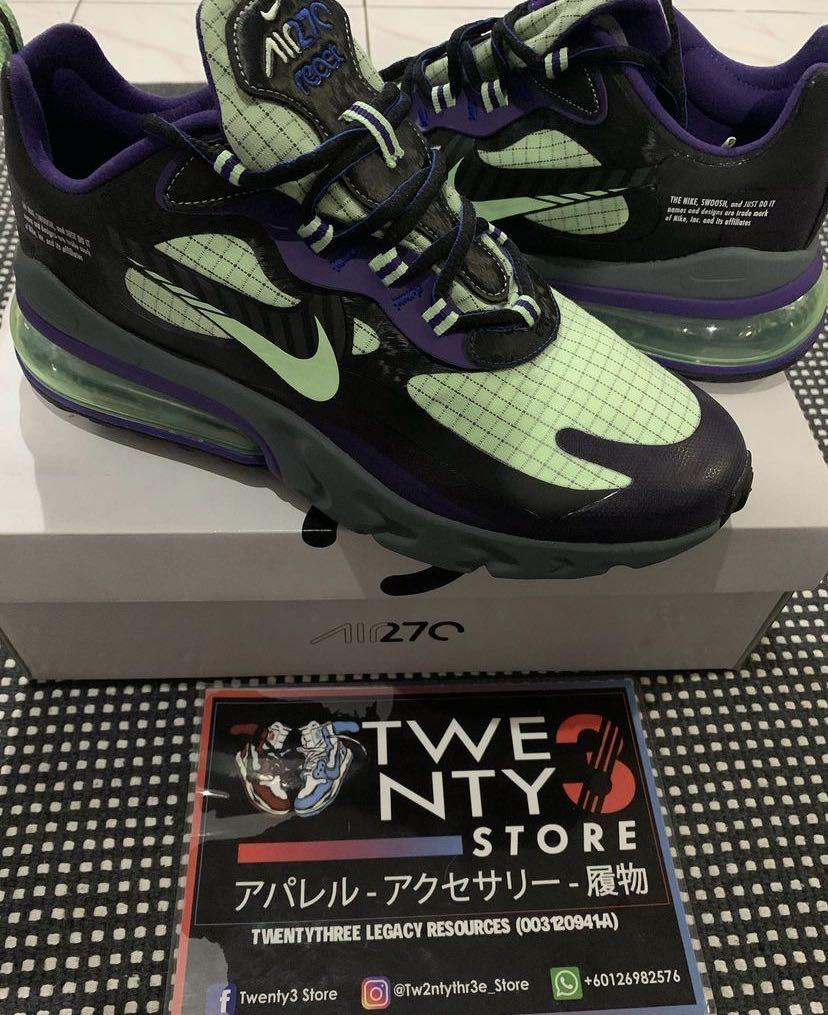 Air Max 270 COS React CT1617 001 Men s Fashion Footwear