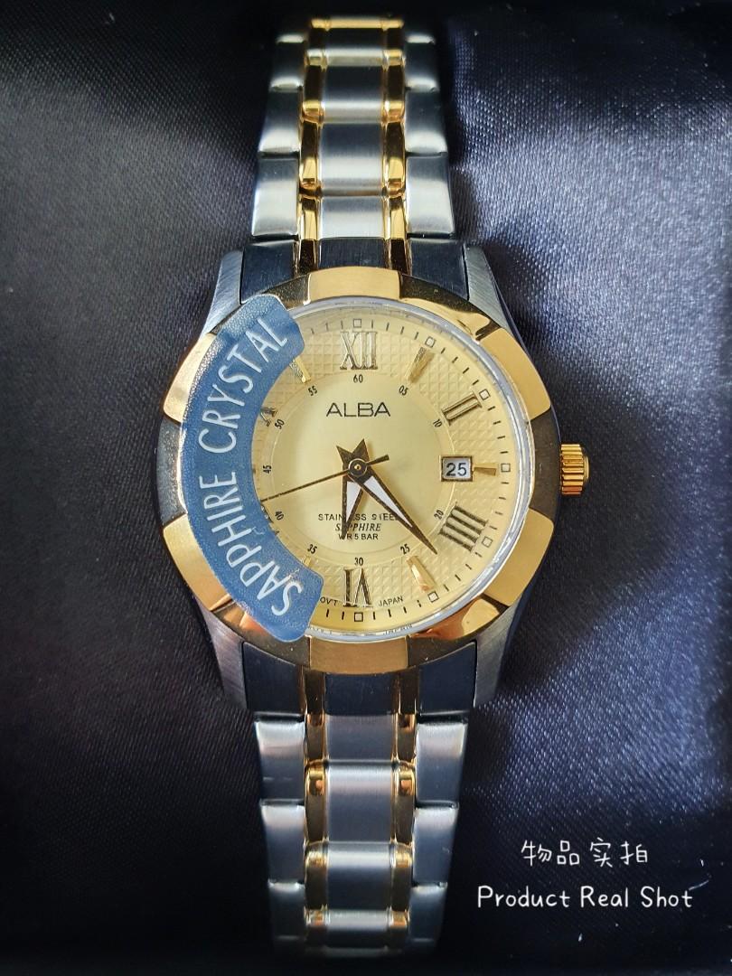 Alba watch best sale sapphire crystal