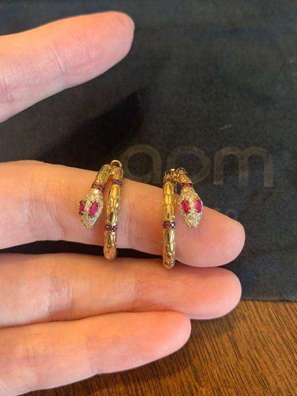 APM snake earrings Women s Fashion Jewelry Organisers