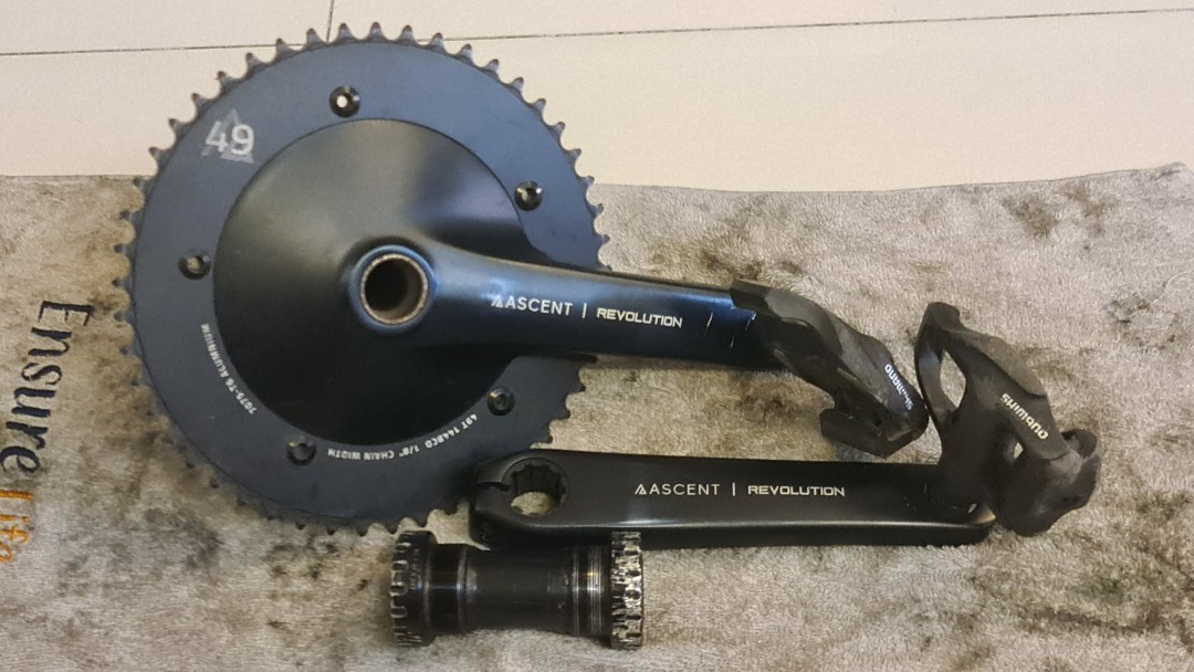 Ascent crankset 2025