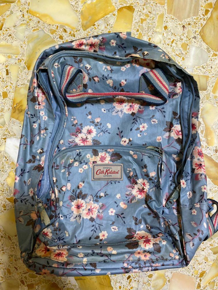 Cath kidston blue backpack deals