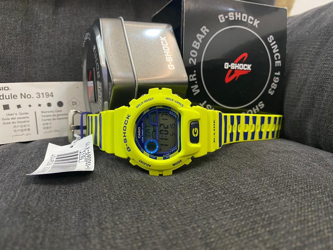 Authentic G Shock GLX 6900 sea snake Men s Fashion Watches