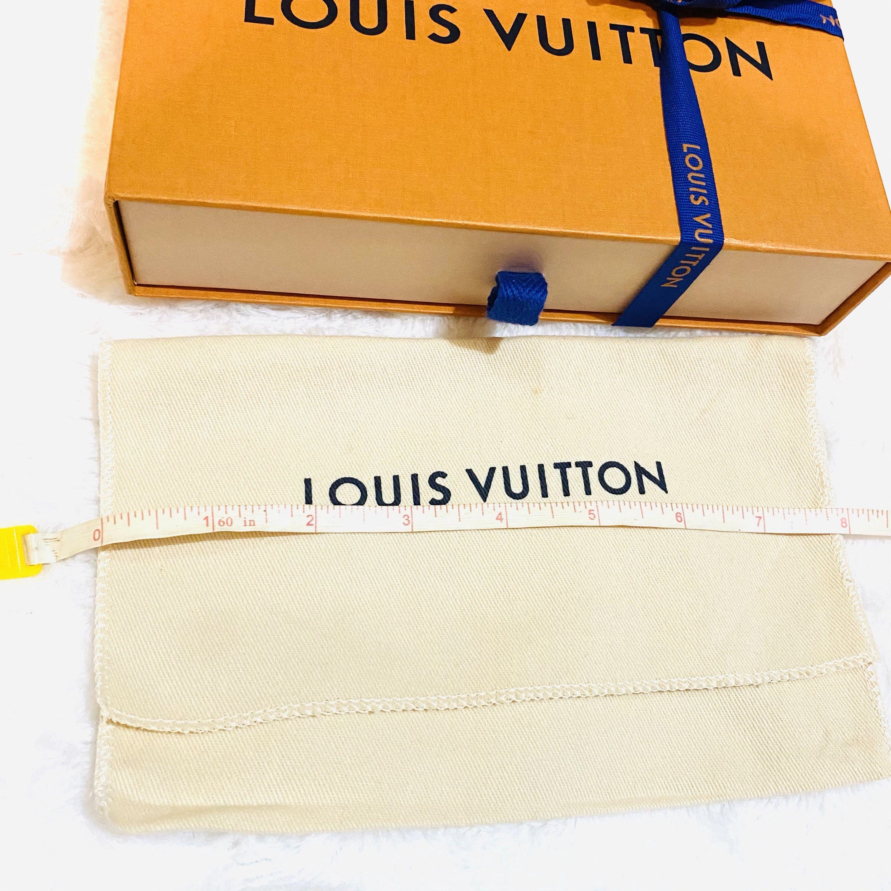 17x17x7cm Genuine Louis Vuitton LV Full Set Box Dust bag/Ribbon/Carrier bag/card