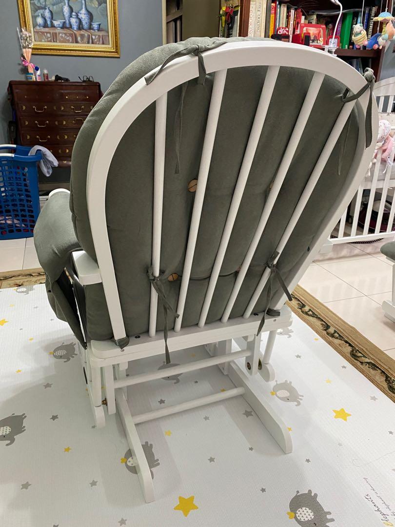 Juniors glider sales chair with ottoman