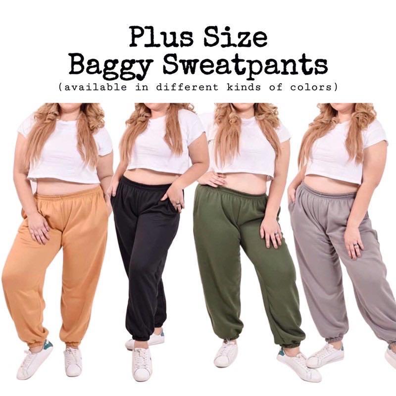 Baggy sweatpants plus size new arrivals