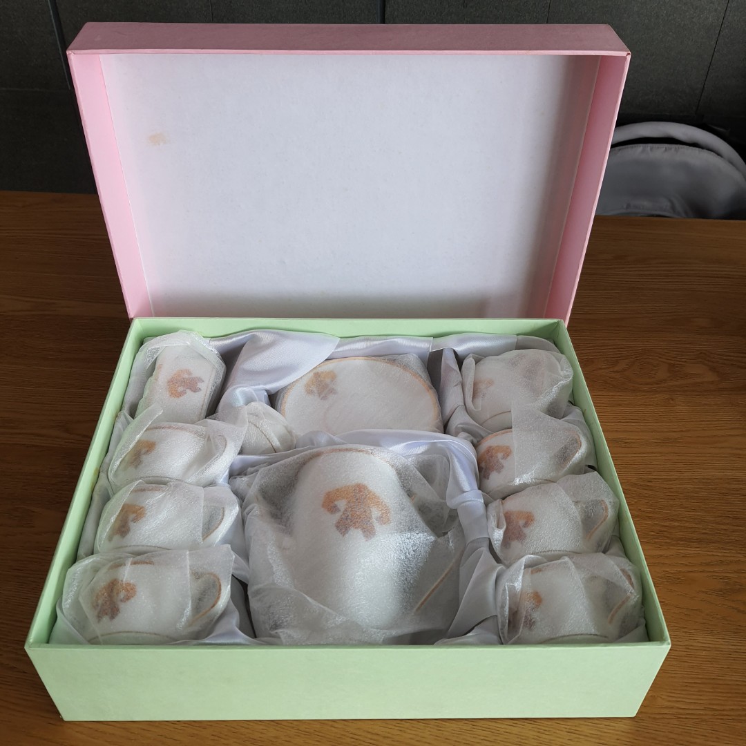 Batik Tea Set, Furniture & Home Living, Kitchenware & Tableware, Coffee