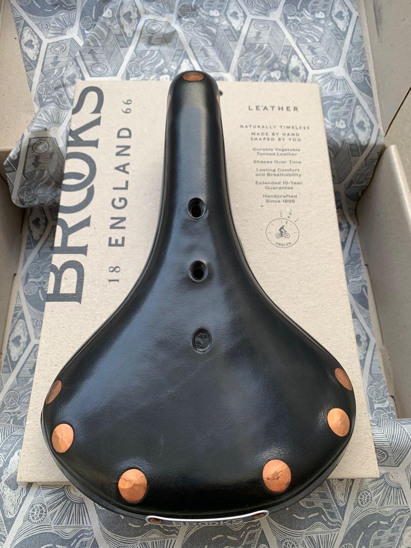 brooks saddle copper rivets