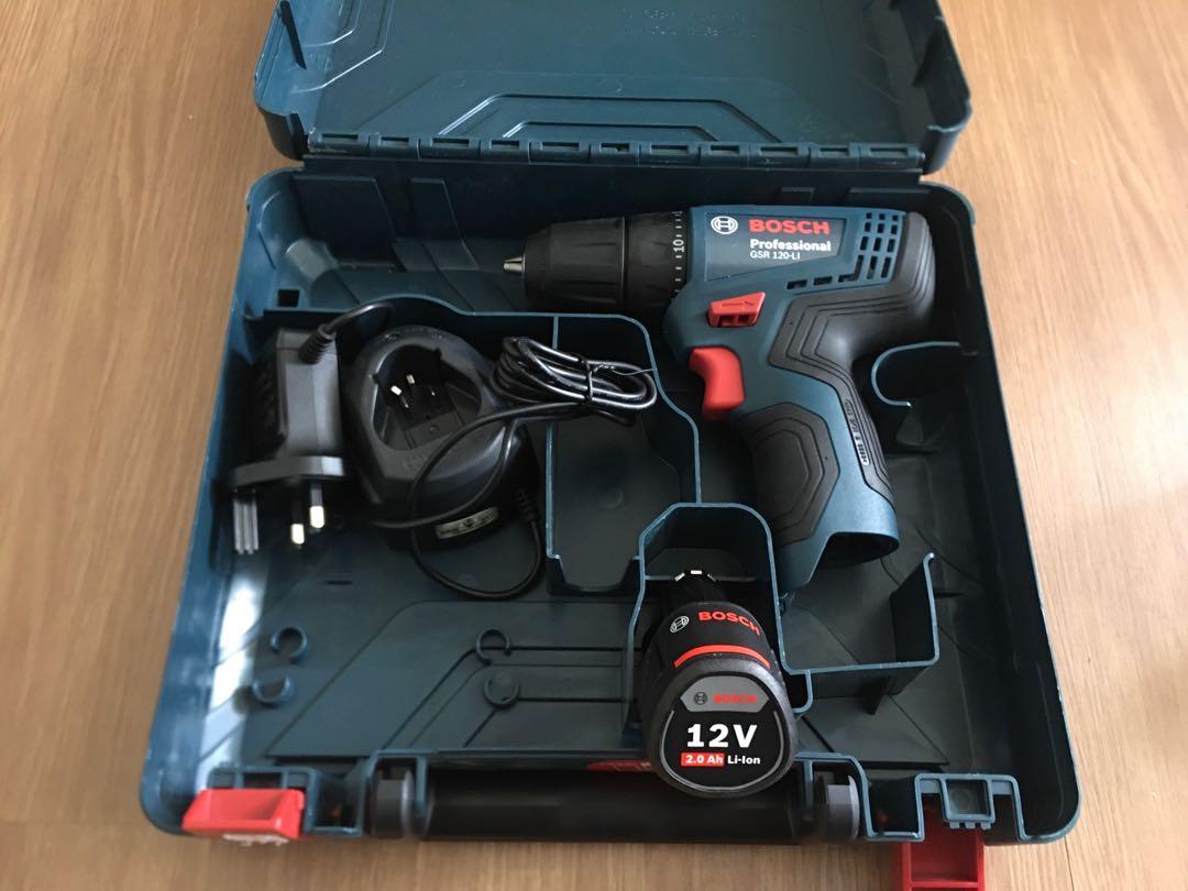 BOSCH GSR 120-Li, Electronics, Others on Carousell