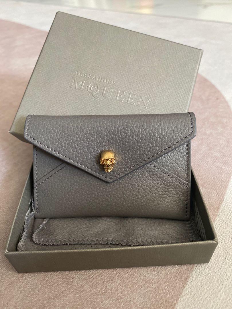 Alexander mcqueen envelope sales card holder