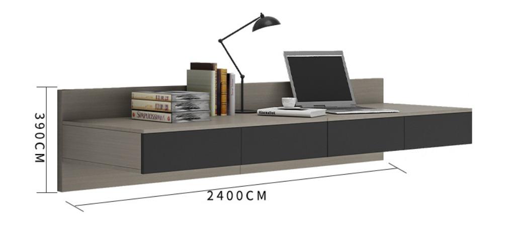 Brand New Study Table with Shelf and Top & Bottom cabinet, Furniture ...