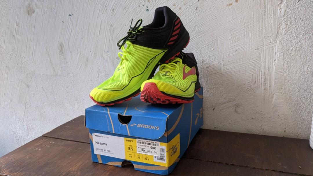 Brooks mazama mens on sale sales