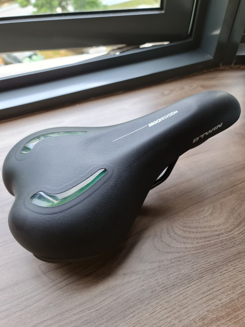 Btwin trekking 900 gel bike saddle