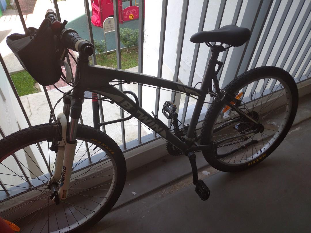 Btwin rockrider 340 grey hot sale