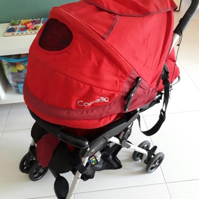 Capella Ag Stroller and baby cqr seats Babies Kids Going Out Strollers on Carousell
