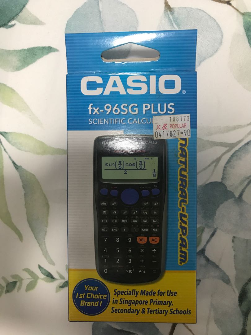 Casio Calculator fx 96SG Plus Hobbies Toys Stationery Craft
