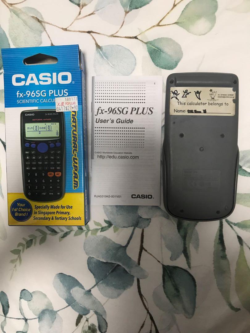 Casio fx 96sg plus battery clearance