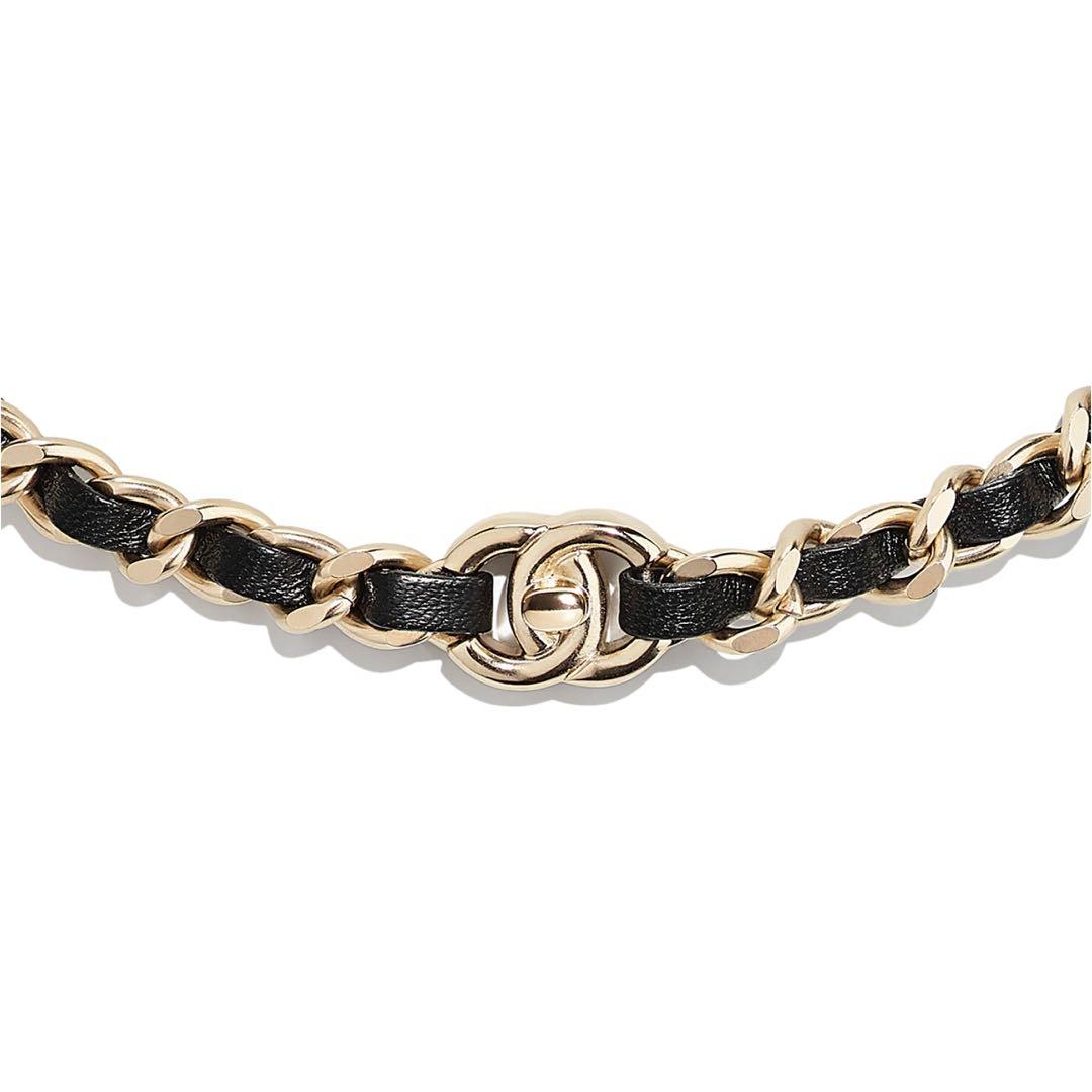 Chanel black choker shop