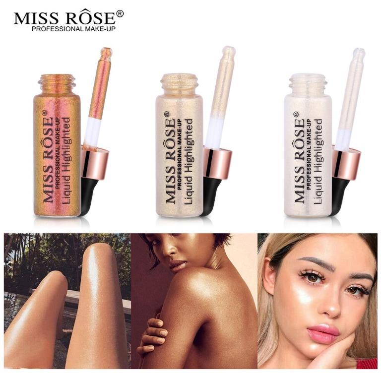 Color Illuminator Liquid Highlighter Tint Face Brightener Glow Natural