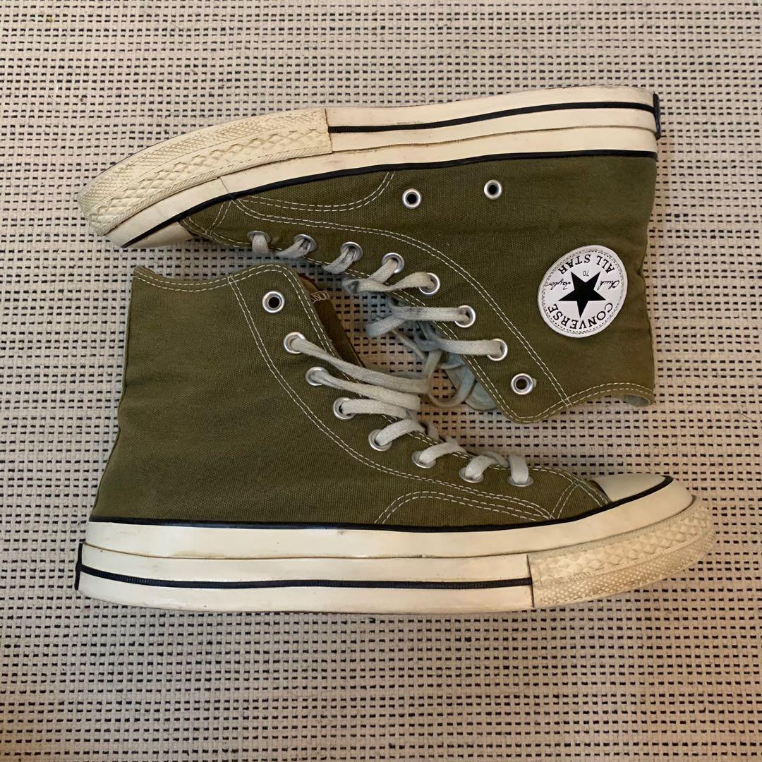 Converse high cut green shop