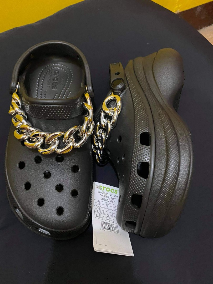 Crocs classic embellished bae clog US7 Women s Fashion
