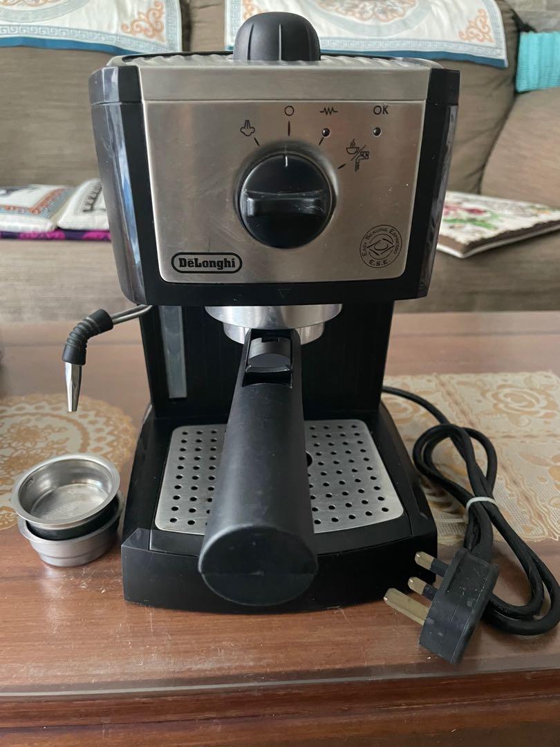 De'Longhi EC155 咖啡機, 家庭電器, 廚房電器, 咖啡機及咖啡壺 Carousell