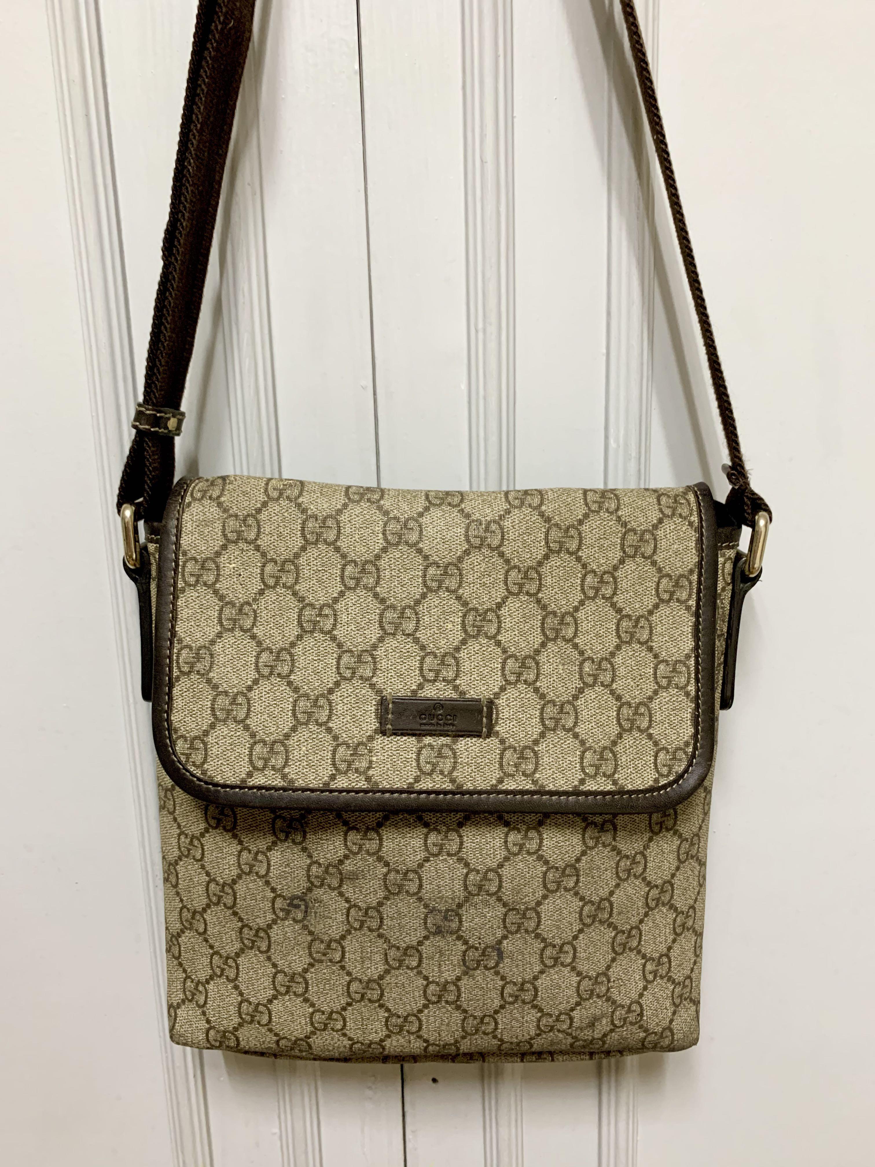 Gucci flap messenger bag shop