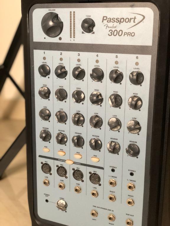 Fender Passport 300 PRO PA System, Audio, Soundbars, Speakers