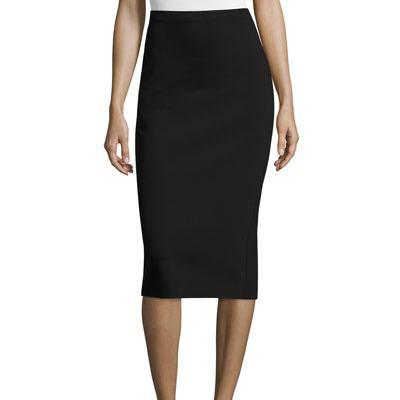 Forever21 Black Midi Bodycon Pencil Skirt Presentation Work Formal Women s Fashion Bottoms Skirts on Carousell