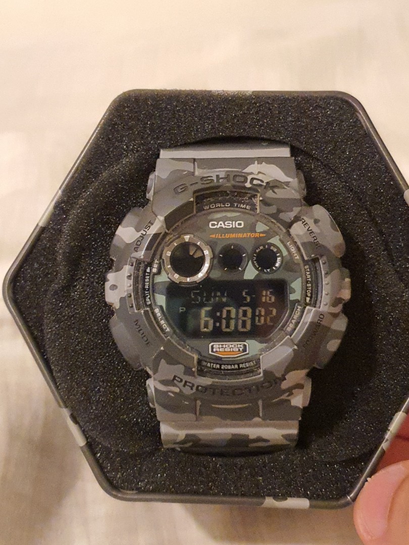 Casio g clearance shock 3427 manual