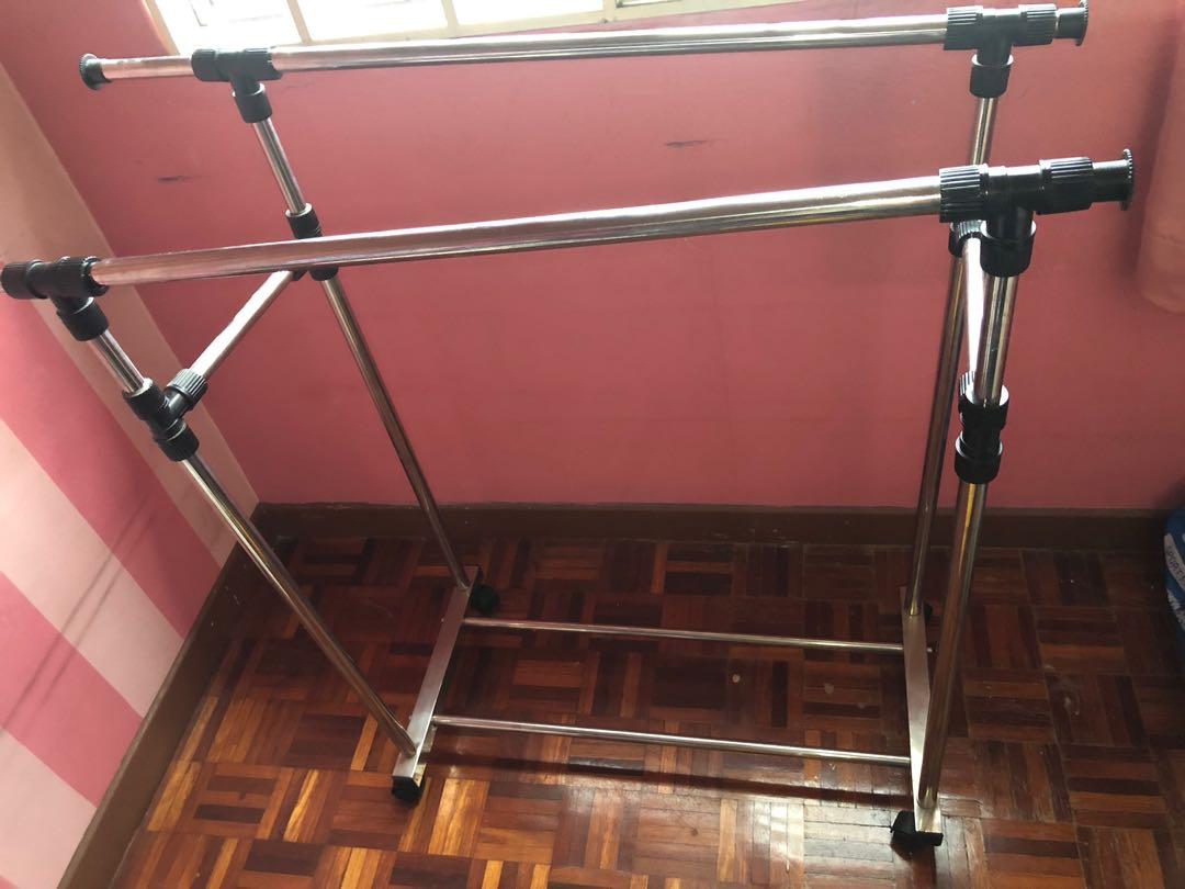 Garment Rack Free Shipping For Pj Sj Puchong And Shah Alam Area Only Home Furniture Others On Carousell