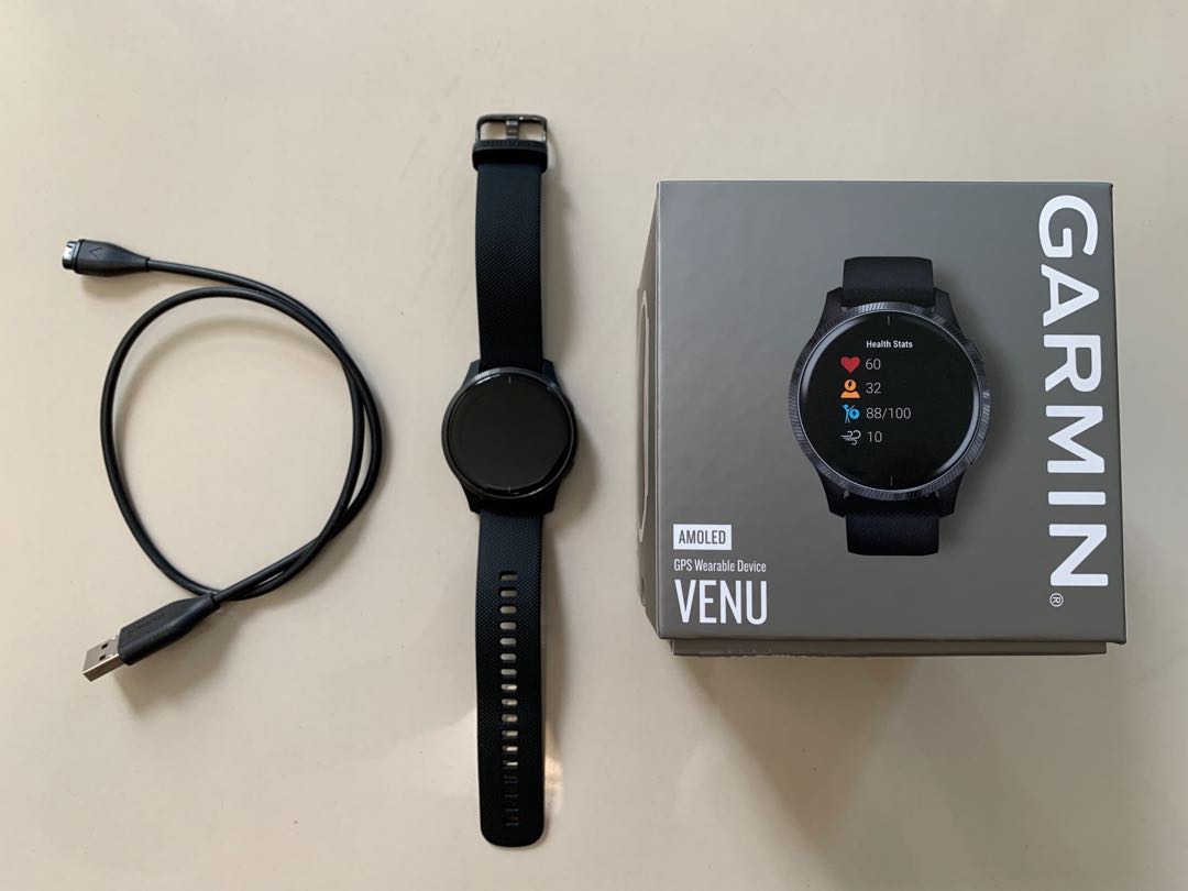 Garmin Venu smart GPS OLED sport watch Mobile Phones Gadgets Wearables Smart Watches on Carousell